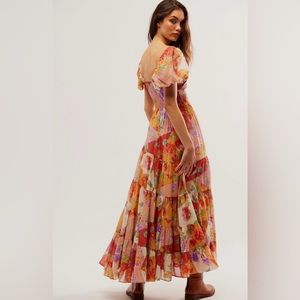 NWT Free People Sun Drenched Maxi